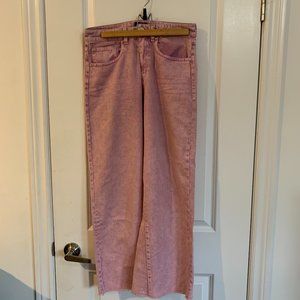 Frank and Oak Light Purple Mom Jeans